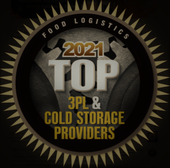 KTI LTD Named to Top 3PL & Cold Storage Provider List